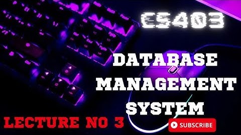 CS403 Short Lecture - 03 | VU Short Lecture | Introduction in (Urdu)