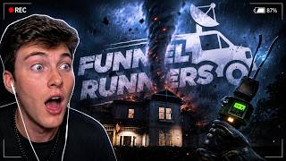 This TORNADO SURVIVAL HORROR Game is Insane! | Funnel Runners | All Difficulties Gameplay!
