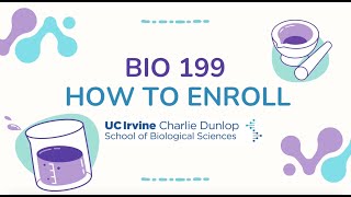 How to Enroll in Bio 199