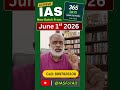 365 Days to UPSC Success – Join the Complete UPSC CSE Planner Program from June 1, 2026