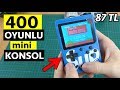 400 Oyunlu mini Retro Arcade konsol - gameboy incelemesi