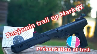 CROSMAN BENJAMIN MARK II . pistolet à plomb 4.5 mm PRÉSENTATION et TEST
