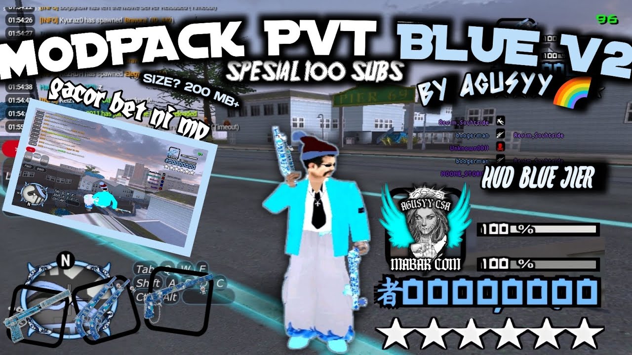 SHARE ‼️ MODPACK PVT BLUE V2 BY ...