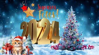 BONNE ANNÉE 2024 ღ MEILLEURS VOEUX 2024 ღ CARTE DE VOEUX ORIGINALE 2024 ✨