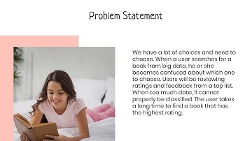 VIDEO PROPOSAL : BOOK RECOMMENDATION USING K MEANS ALGORITHM