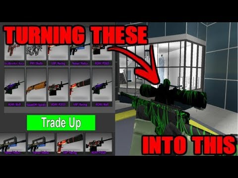 Getting Halloween Skins From Tradeups Counter Blox Youtube