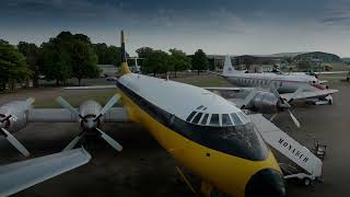British Airliner Collection Flight Line Drone Footage