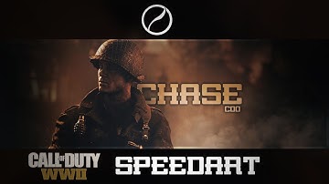 Call of Duty WWII Theme Header Speedart for Chase