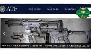 ATF Releases Pistol Brace Ban Final Rule 2023