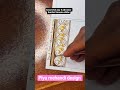 trending mehendi border bnana sikhe #henna #tamilnadumehendiartist #hennatattoodesign #henna #creati