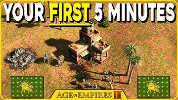 INDIA - Guide To Your First Five Minutes | Age of Empires 3: Definitive Edition