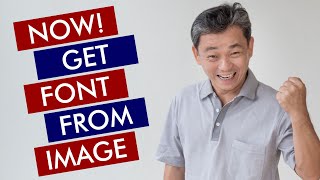 How To Get Any Font From Image |How to identify a font from an image