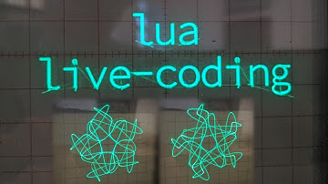 Live-coding tutorial in osci-render using Lua