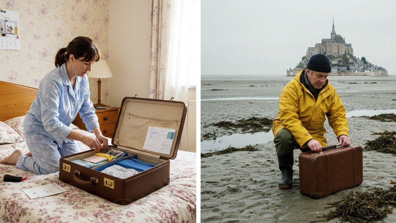 Famille disparaît en route vers le Mont Saint Michel, 12 ans plus tard un pêcheur trouve une valise…