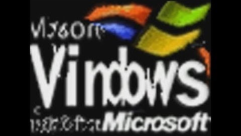 Windows XP Startup Animation In Content Aware Scale