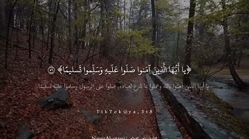 ﴿إِنَّ اللَّهَ وَمَلائِكَتَهُ يُصَلّونَ عَلَى النَّبِيِّ﴾ | سورة : الاحزاب