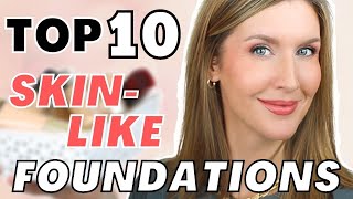 BEST FOUNDATION THAT LOOKS LIKE SKIN | TOP 10 Skin-Like Foundations