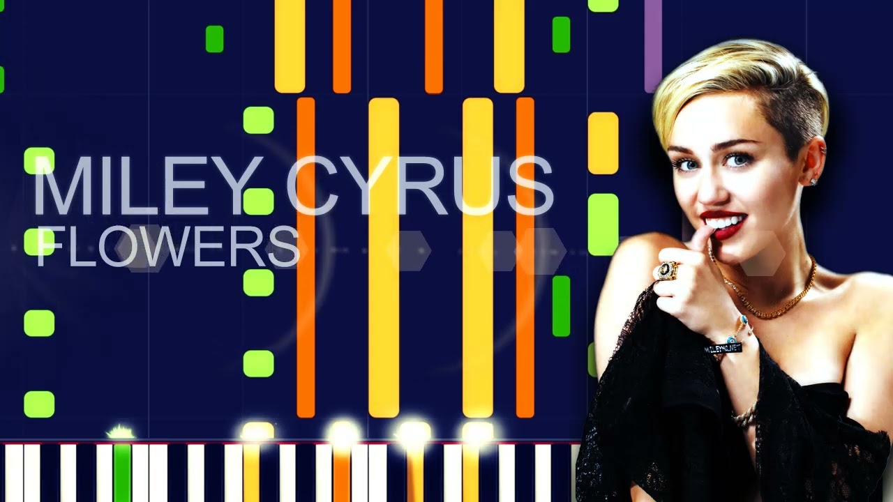 Miley Cyrus - FLOWERS (PRO MIDI FILE REMAKE) - "In the style of"