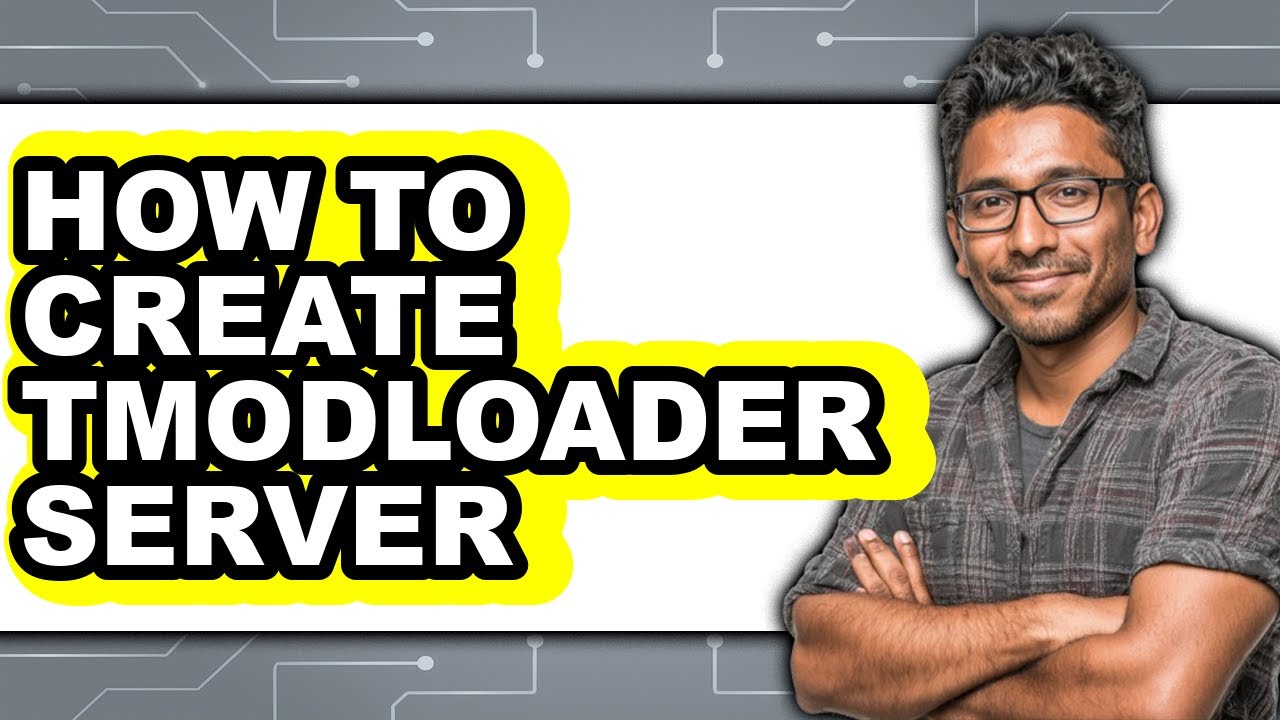 How To Create TModLoader Server - Step By Step - YouTube