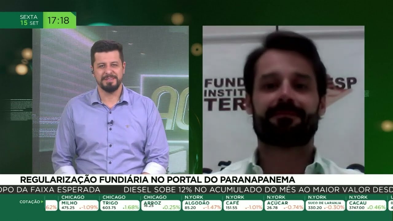 Regularização fundiária no portal do Paranapanema