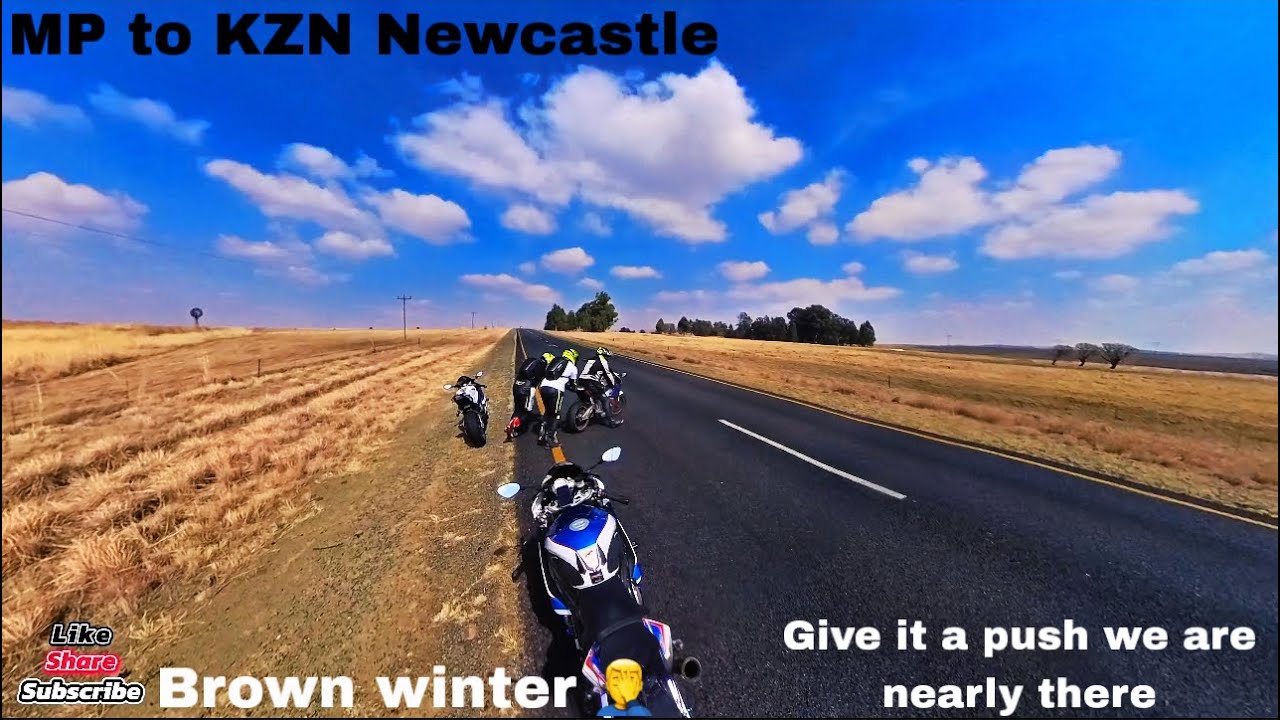 Mpumalanga to KZN Newcastle joy run, winter rides are not looking the part for me