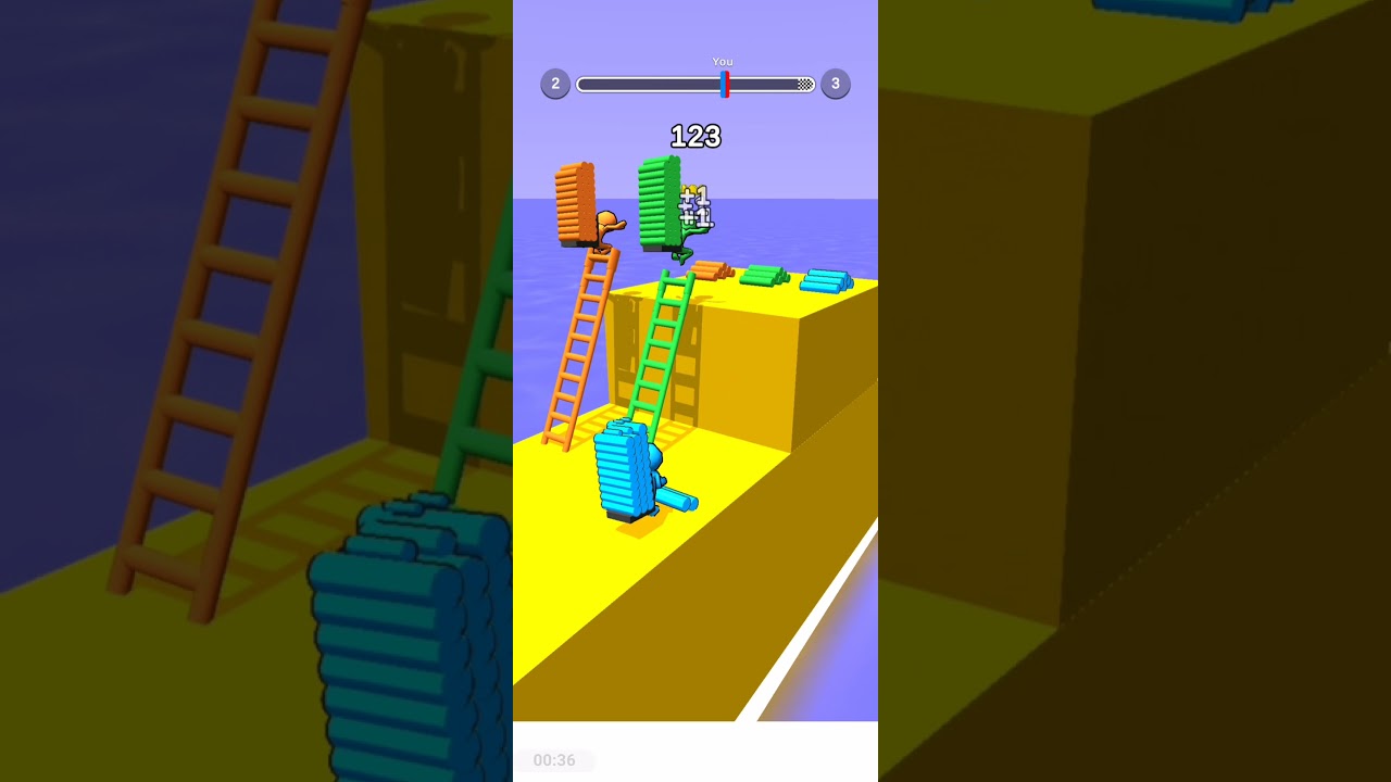 Ladder Race - Android Gameplay Lv1 