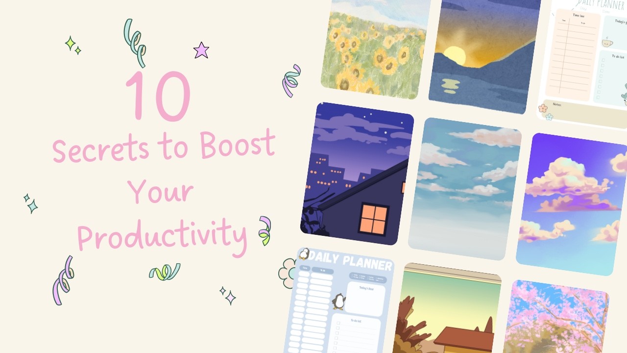10 Daily Tips to Boost Your Productivity | Simple and Actually Work ...