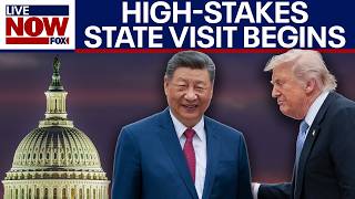 Trump welcomes China's Xi to Washington for high-stakes state visit