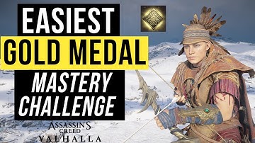🥇 Easy GOLD Medal in Mastery Challenge - Wenlocan Outpost WOLF Walkthrough | AC Valhalla