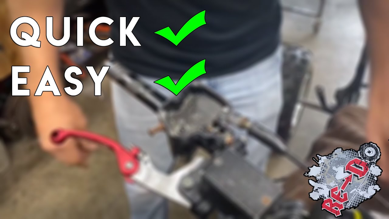 How To Install Banshee Thumb Throttle Lever YouTube