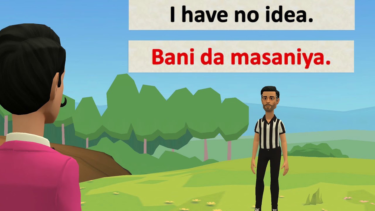 Learn English and Hausa Conversations Koyon Turanci da Hausa. YouTube