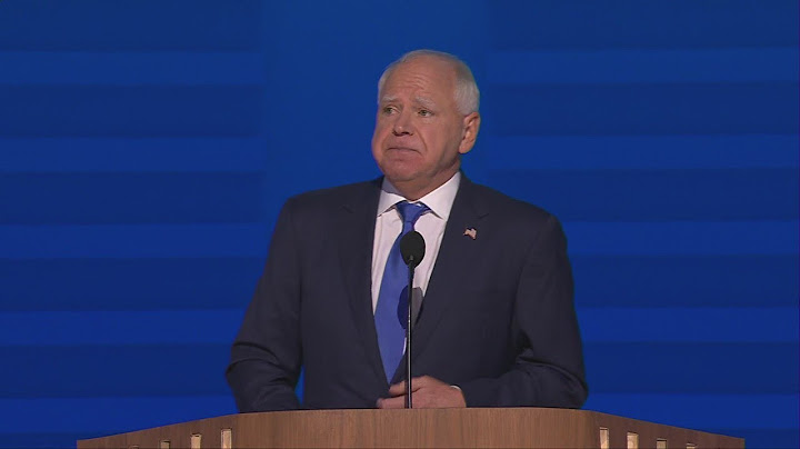 FULL SPEECH: Tim Walz accepts Democratic VP Nomination