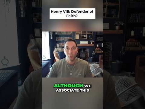 Defender of the Faith? Where did that title come from? #christianfaith #history #kingcharles