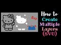 How to create Multiple Layers Multiple Colors | Cricut | Contour