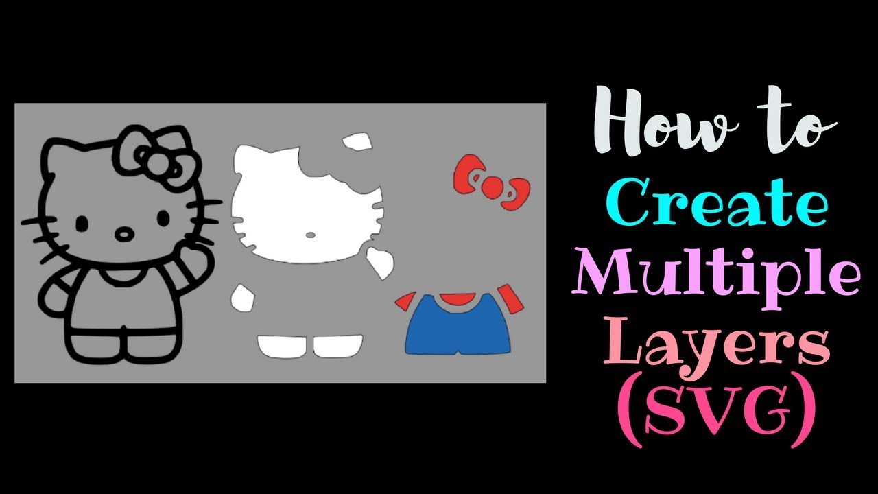 Download How To Create Multiple Layers Multiple Colors Cricut Contour Youtube