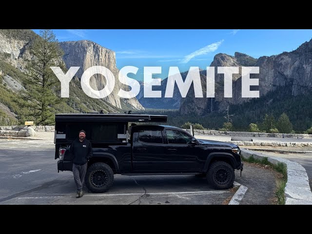 Winter Truck Camping in Yosemite - YouTube