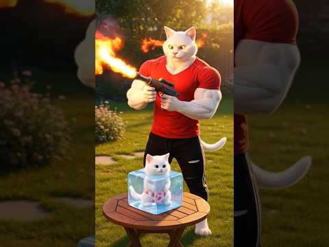 القط مياو ول ع في ابنه بالغلط