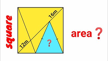 Can you find area of the Blue triangle? | (Fun Geometry Problem) | #math #maths | #geometry