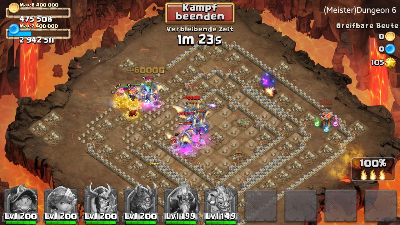 Insane Dungeon 6-10 f2p | no slow - YouTube