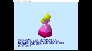 SMB98 glitches: Mario Party 3 Character Animation Test menu (codes in description