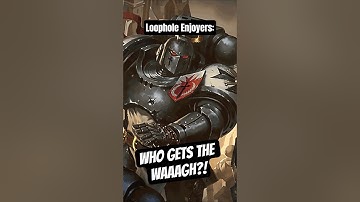 Who gets the WAAAGH!!?? #warhammer40k #totalwar #totalwarwarhammer3