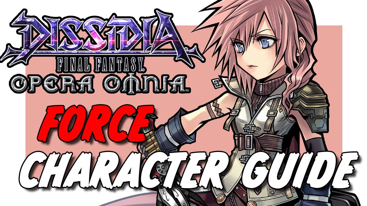 DFFOO LIGHTNING FORCE ECHO CHARACTER GUIDE & SHOWCASE!!! WHAT IS THIS EX DAMAGE?!!!