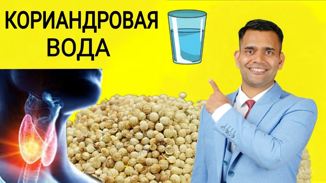  КОРИАНДРОВАЯ ВОДА ПОЛЬЗА | ДОКТОР ВИВЕК 