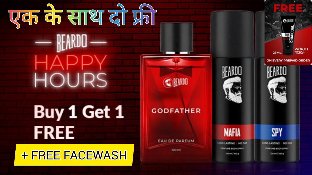 Beardo buy one get one free🔥Beardo free sample🔥Beardo coupon code Beardo discount 