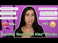 Reading Your 'First Kiss' Stories (so embarrassing) | Just Sharon