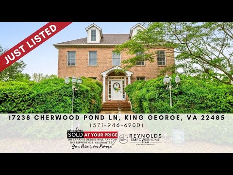17238 Cherwood Pond Lane, King George, VA home video tour