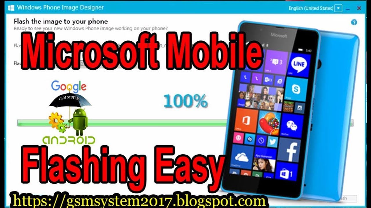 Lumia devices flashing
