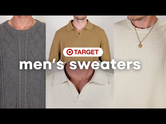 Men's Sweater Picks Under $35 – Stylish & Affordable Men's Fashion
