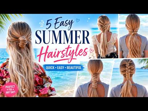 💦🔥  Easy DIY Summer Hairstyles 💦🔥 for short to medium hair by Another Braid GREAT CREATIVITY