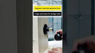 A high-end choice for foreign trade, smart knob lock